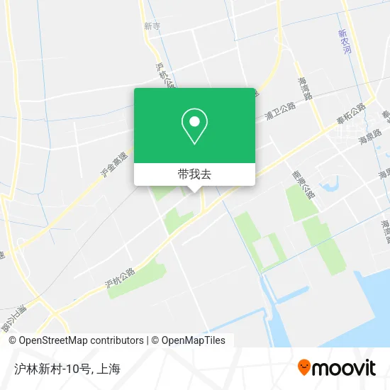 沪林新村-10号地图
