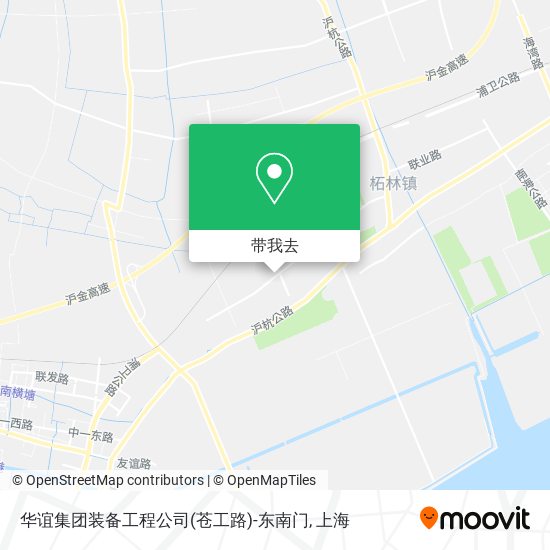 华谊集团装备工程公司(苍工路)-东南门地图