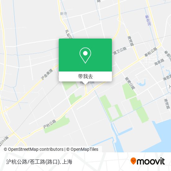 沪杭公路/苍工路(路口)地图