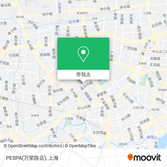 PESPA(万荣路店)地图