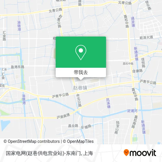 国家电网(赵巷供电营业站)-东南门地图