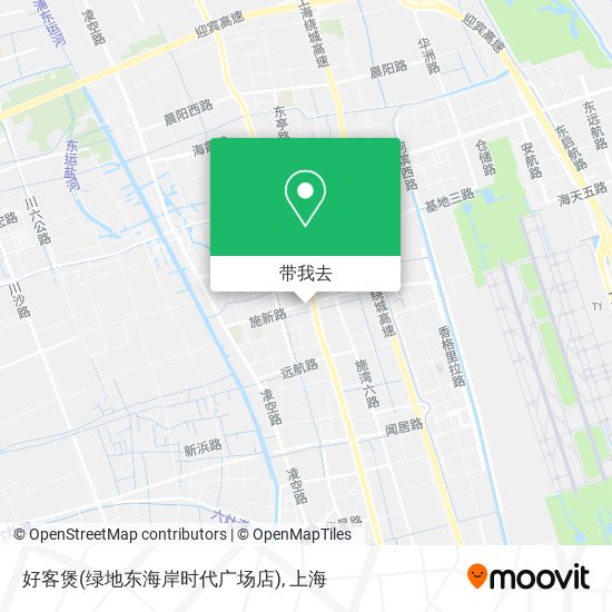 好客煲(绿地东海岸时代广场店)地图