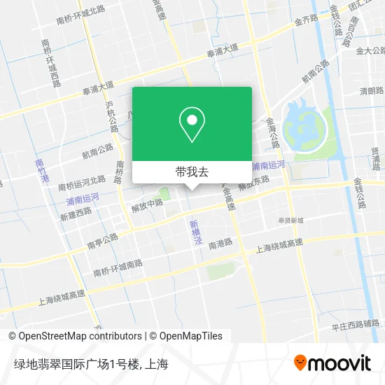 绿地翡翠国际广场1号楼地图