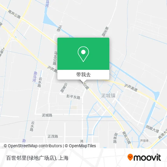 百世邻里(绿地广场店)地图