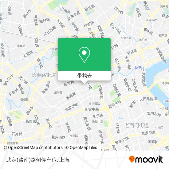 武定(路南)路侧停车位地图