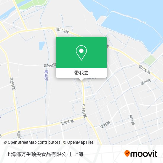 上海邵万生顶尖食品有限公司地图