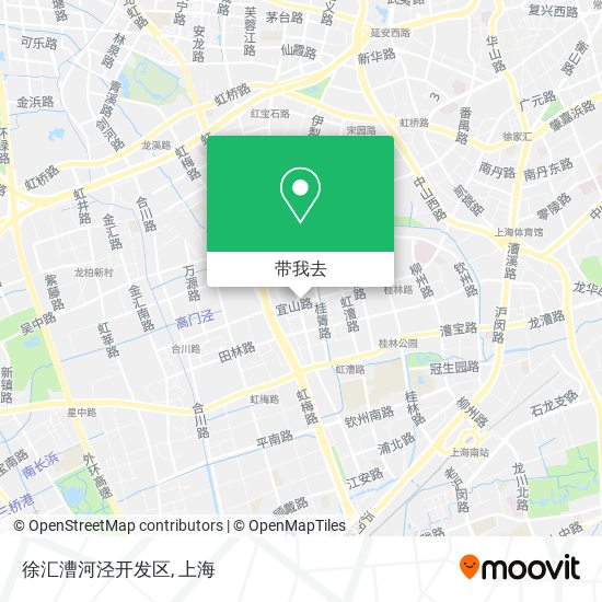 徐汇漕河泾开发区地图