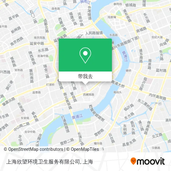 上海欣望环境卫生服务有限公司地图