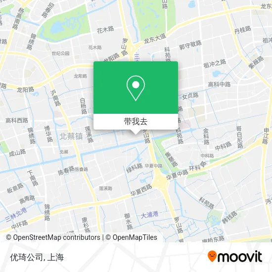 优琦公司地图