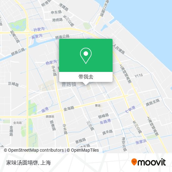 家味汤圆塌饼地图