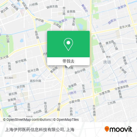 上海伊邦医药信息科技有限公司地图