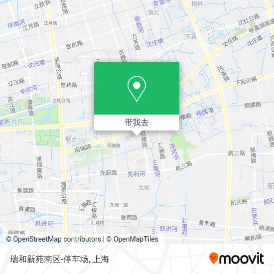 瑞和新苑南区-停车场地图