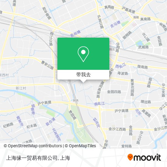 上海缘一贸易有限公司地图
