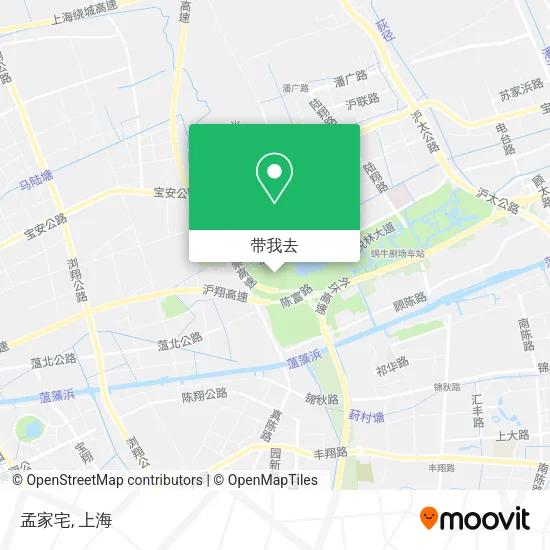 孟家宅地图