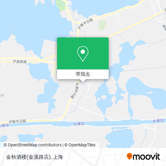 金秋酒楼(金溪路店)地图