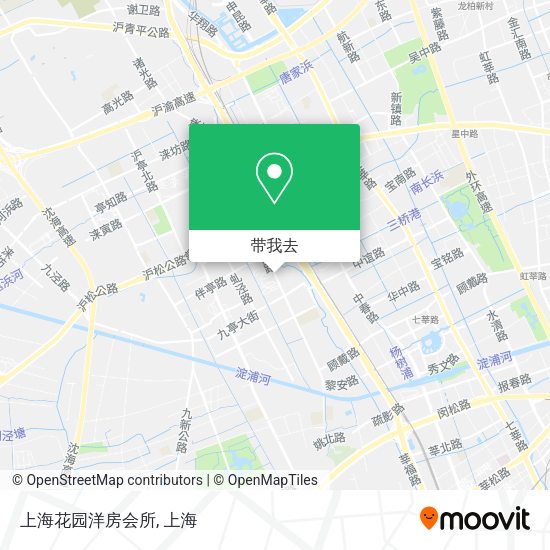 上海花园洋房会所地图