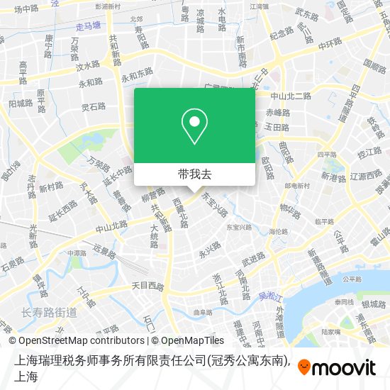 上海瑞理税务师事务所有限责任公司(冠秀公寓东南)地图