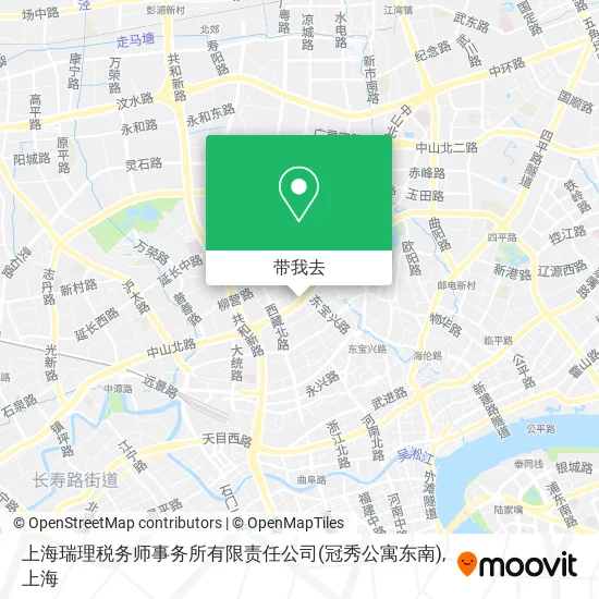 上海瑞理税务师事务所有限责任公司(冠秀公寓东南)地图