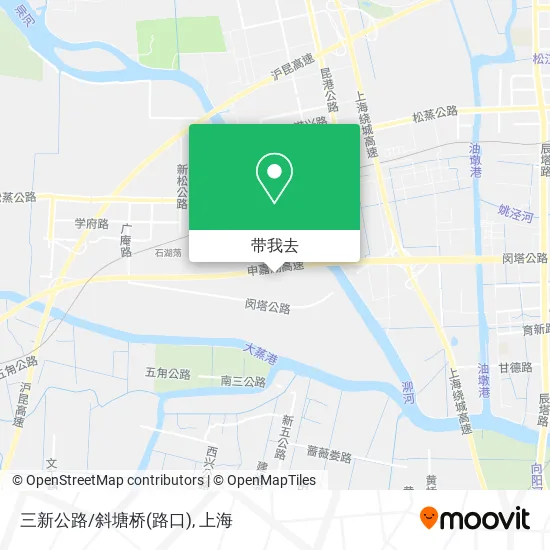 三新公路/斜塘桥(路口)地图