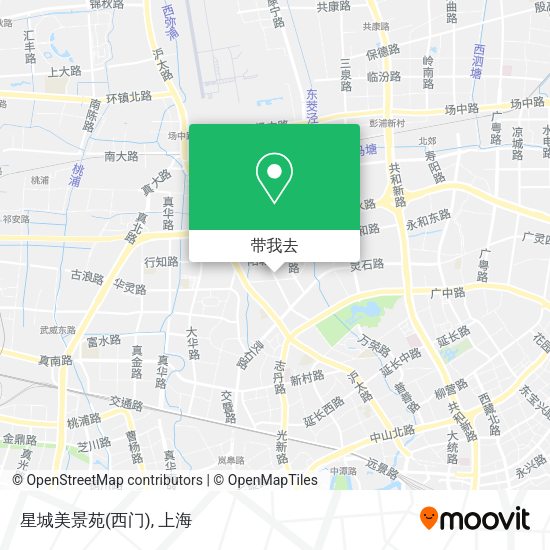 星城美景苑(西门)地图