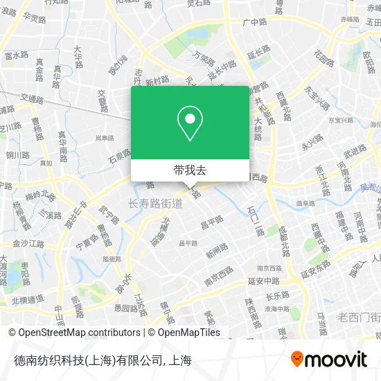 德南纺织科技(上海)有限公司地图