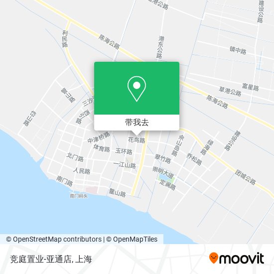 竞庭置业-亚通店地图