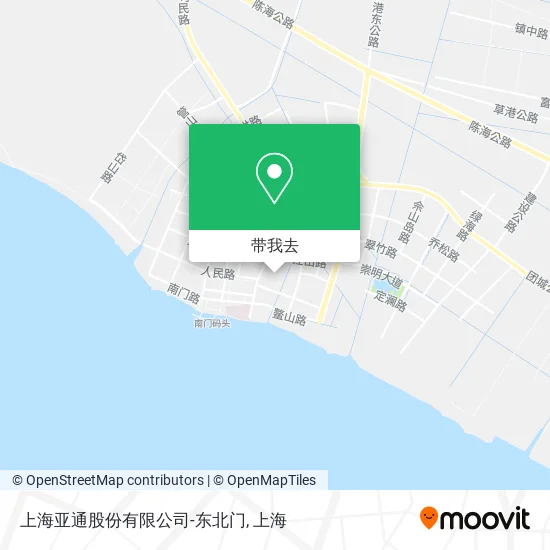 上海亚通股份有限公司-东北门地图