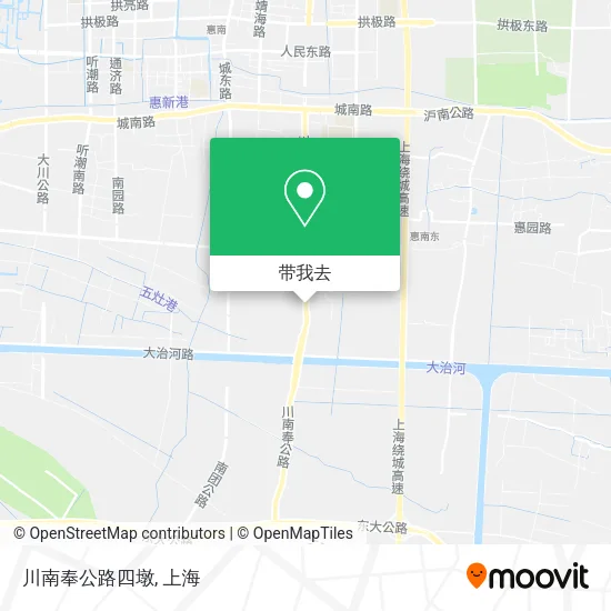 川南奉公路四墩地图