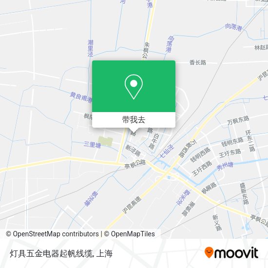 灯具五金电器起帆线缆地图
