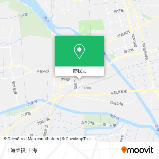 上海荣福地图