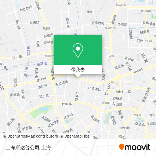 上海斯达普公司地图