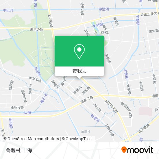 鲁堰村地图