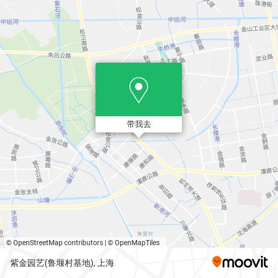 紫金园艺(鲁堰村基地)地图
