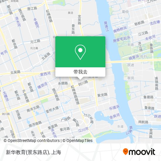 新华教育(景东路店)地图