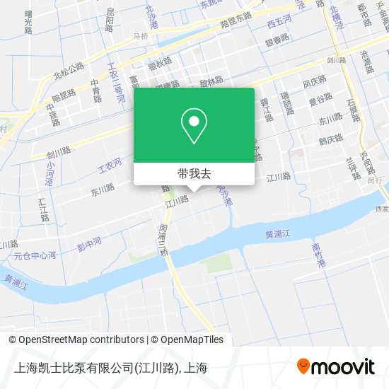 上海凯士比泵有限公司(江川路)地图