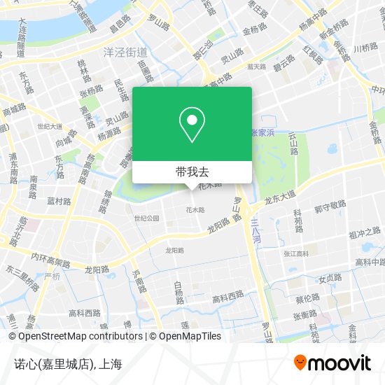 诺心(嘉里城店)地图