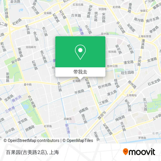 百果园(古美路2店)地图