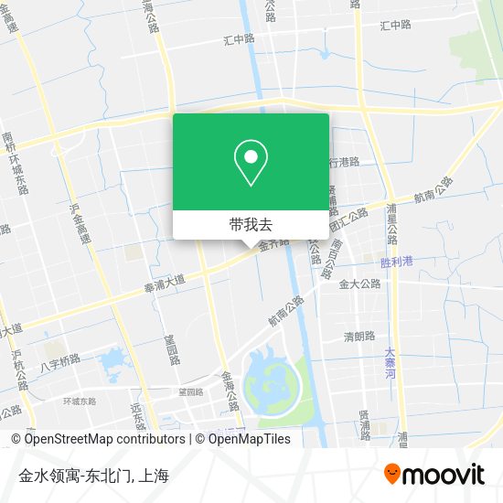金水领寓-东北门地图