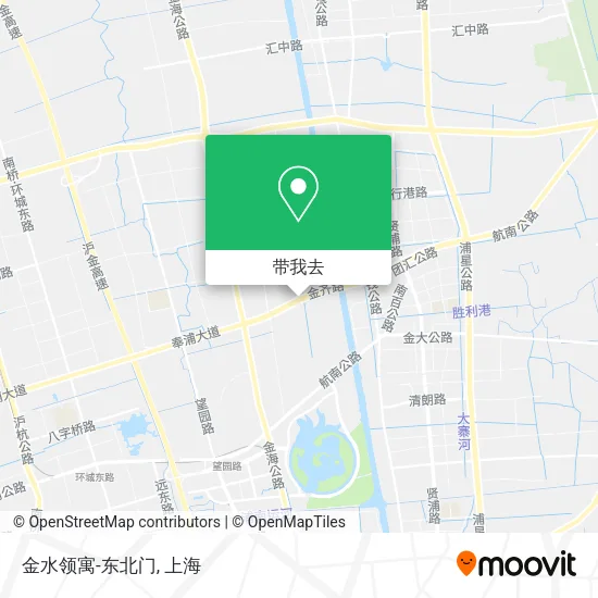 金水领寓-东北门地图