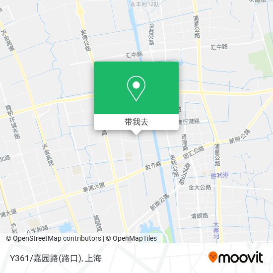 Y361/嘉园路(路口)地图