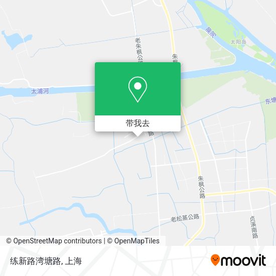 练新路湾塘路地图