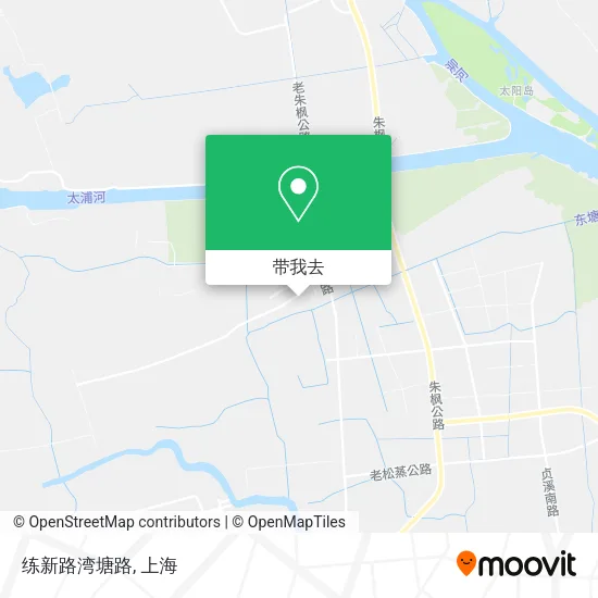 练新路湾塘路地图