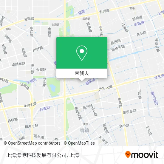上海海博科技发展有限公司地图