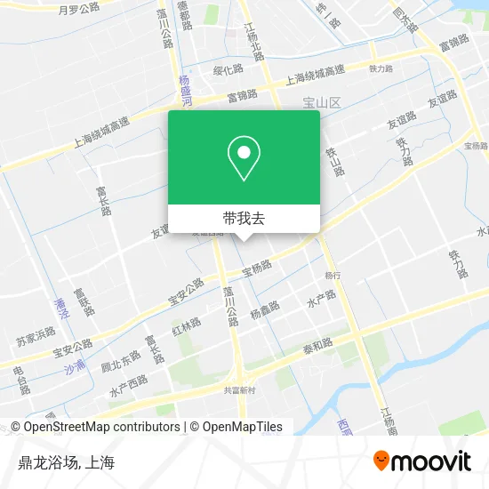 鼎龙浴场地图