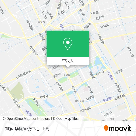 旭辉·华庭售楼中心地图