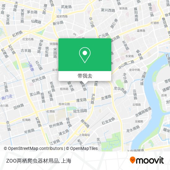 ZOO两栖爬虫器材用品地图