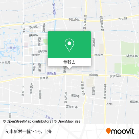 良丰新村一幢1-4号地图