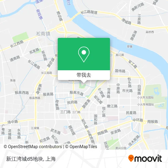 新江湾城d5地块地图