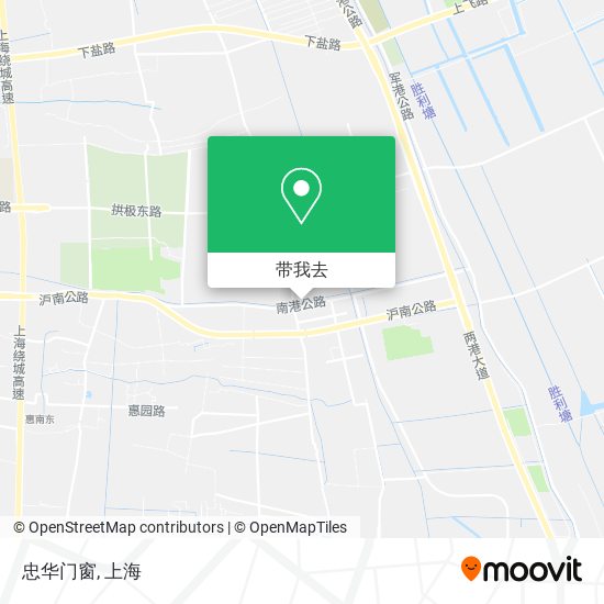 忠华门窗地图