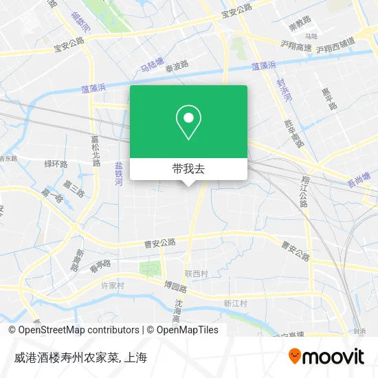威港酒楼寿州农家菜地图